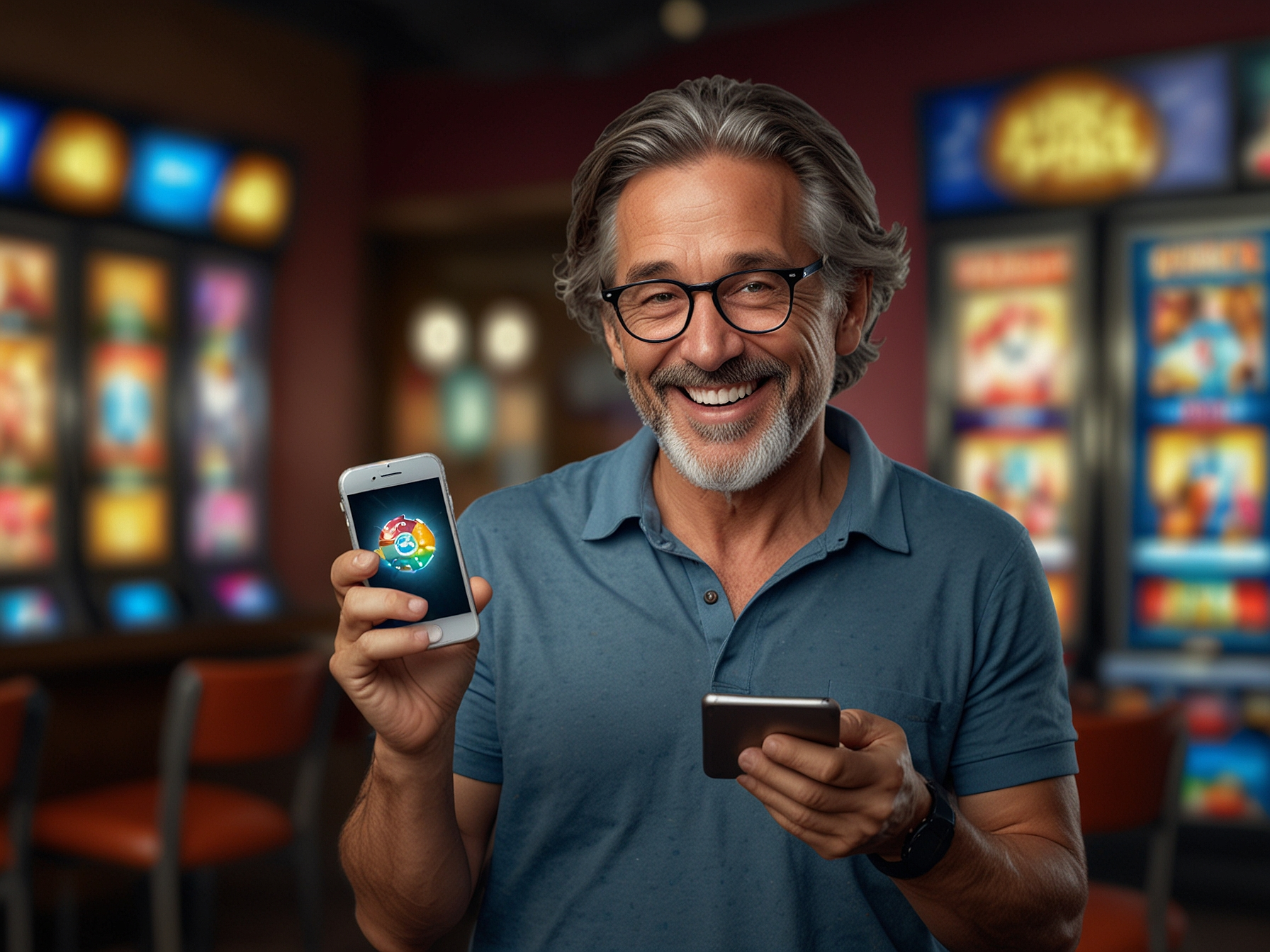 Promotional banner with free spins