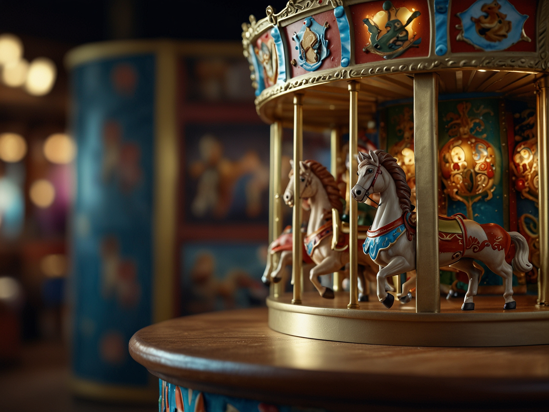 Promotions carousel with free spins